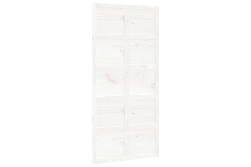 vidaXL 824639 Barn Door White 100x1.8x214cm Solid Wood Pine vidaXL 824639 Barn Door White 100x1.8x214cm Solid Wood Pine