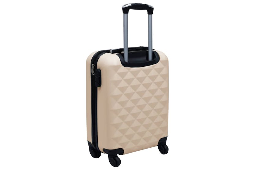 vidaXL 92421 Hardcase Trolley Gold Abs vidaXL 92421 Hardcase Trolley Gold Abs
