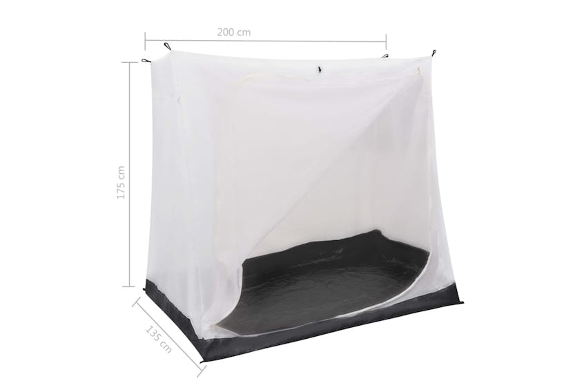 vidaXL 92242 Universal Inner Tent Grey 200x135x175cm vidaXL 92242 Universal Inner Tent Grey 200x135x175cm