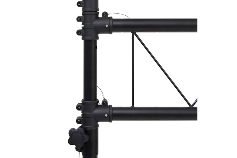 vidaXL 70179 Light Stand Black 338x115x(180-300)cm Steel vidaXL 70179 Light Stand Black 338x115x(180-300)cm Steel