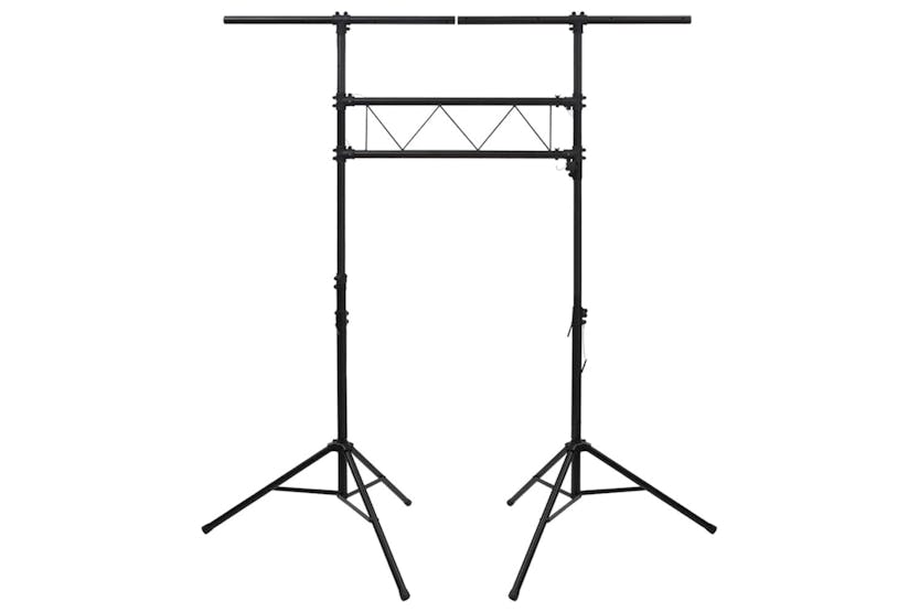 vidaXL 70180 Light Stand Black 238x115x(180-300)cm Steel vidaXL 70180 Light Stand Black 238x115x(180-300)cm Steel