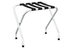 vidaXL 153076 Luggage Rack Black And Silver 56x40x49cm vidaXL 153076 Luggage Rack Black And Silver 56x40x49cm