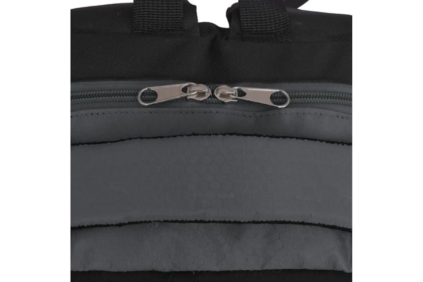 vidaXL 91111 School Backpack 40 L Black And Grey vidaXL 91111 School Backpack 40 L Black And Grey