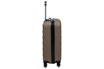 vidaXL 92433 Hardcase Trolley Set 2 Pcs Brown Abs vidaXL 92433 Hardcase Trolley Set 2 Pcs Brown Abs