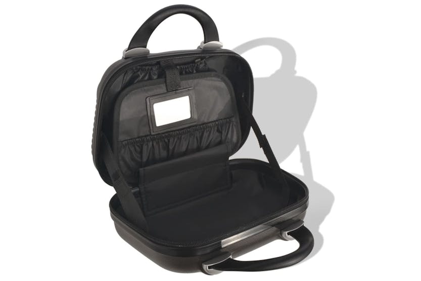 vidaXL 91195 Four Piece Hardcase Trolley Set Anthracite vidaXL 91195 Four Piece Hardcase Trolley Set Anthracite