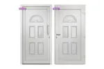 vidaXL 279258 Front Door White 110x210cm vidaXL 279258 Front Door White 110x210cm