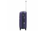 vidaXL 91877 Hardcase Trolley Set 3 Pcs Purple Abs vidaXL 91877 Hardcase Trolley Set 3 Pcs Purple Abs