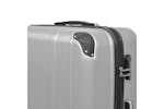 vidaXL 91196 Four Piece Hardcase Trolley Set Silver vidaXL 91196 Four Piece Hardcase Trolley Set Silver