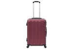 vidaXL 91874 Hardcase Trolley Set 3 Pcs Wine Red Abs vidaXL 91874 Hardcase Trolley Set 3 Pcs Wine Red Abs