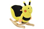 vidaXL 80223 Rocking Animal Bumblebee With Backrest Plush 60x32x57cm Yellow vidaXL 80223 Rocking Animal Bumblebee With Backrest Plush 60x32x57cm Yellow