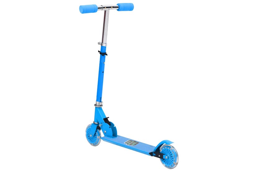 vidaXL 80258 2-wheel Children Scooter With Adjustable Aluminium Handlebar Blue vidaXL 80258 2-wheel Children Scooter With Adjustable Aluminium Handlebar Blue