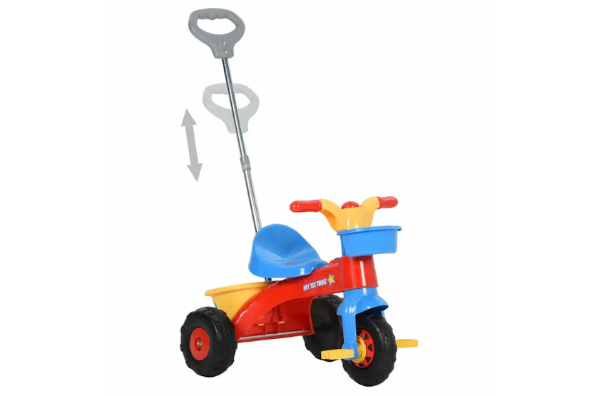 vidaXL 80373 Tricycle For Kids With Parent Handle Multicolour vidaXL 80373 Tricycle For Kids With Parent Handle Multicolour