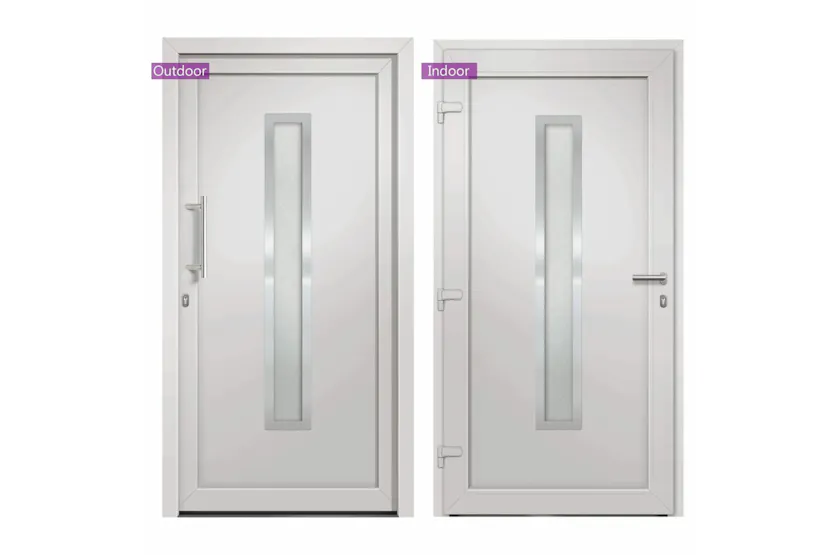 vidaXL 279223 Front Door White 88x200cm vidaXL 279223 Front Door White 88x200cm