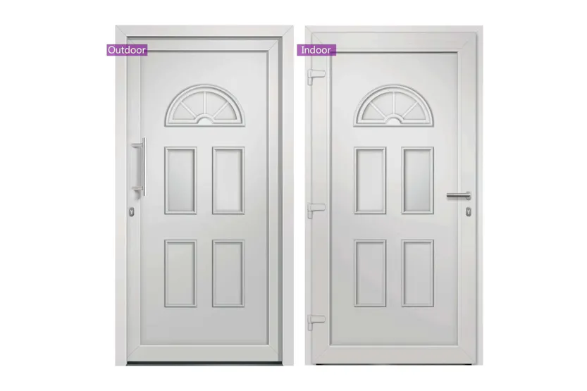 vidaXL 279250 Front Door White 88x208cm vidaXL 279250 Front Door White 88x208cm