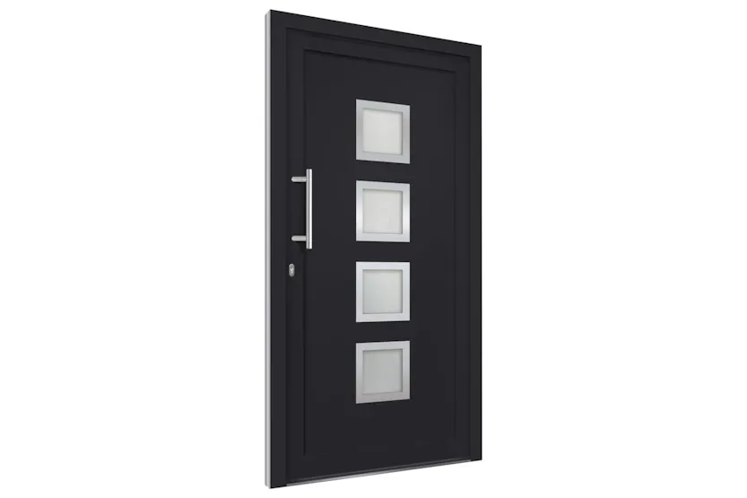 vidaXL 279189 Front Door Anthracite 98x200cm vidaXL 279189 Front Door Anthracite 98x200cm