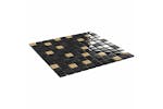 vidaXL 327313 Mosaic Tiles 11 Pcs Black And Gold 30x30cm Glass vidaXL 327313 Mosaic Tiles 11 Pcs Black And Gold 30x30cm Glass