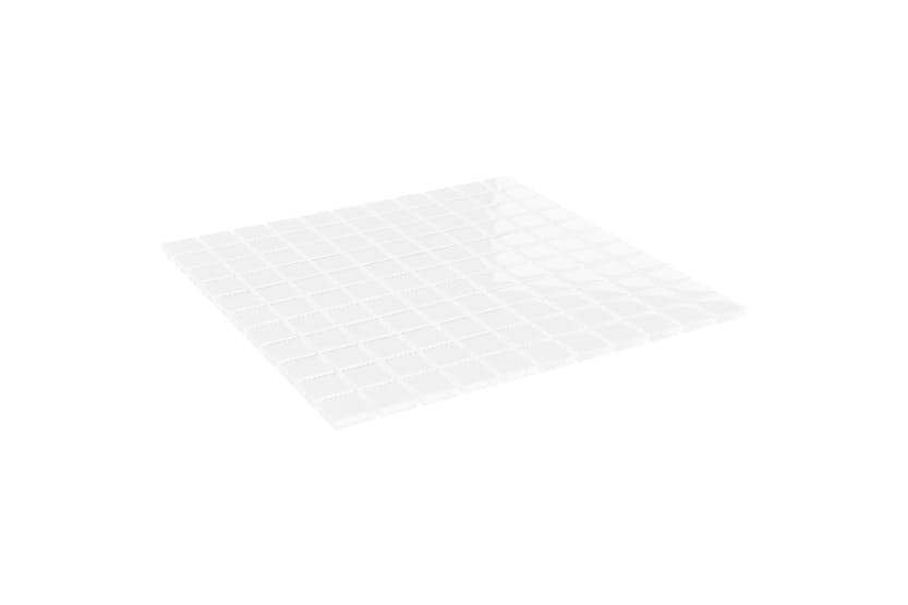 vidaXL 327311 Mosaic Tiles 11 Pcs White 30x30cm Glass vidaXL 327311 Mosaic Tiles 11 Pcs White 30x30cm Glass