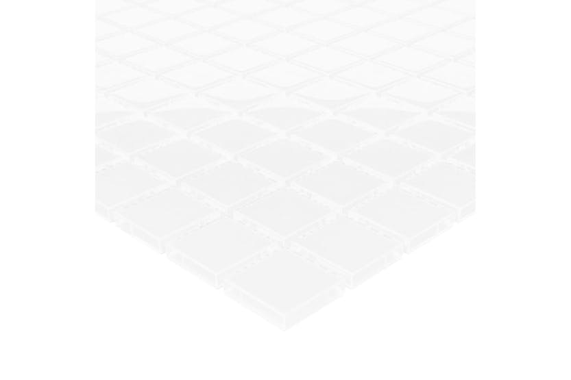 vidaXL 327311 Mosaic Tiles 11 Pcs White 30x30cm Glass vidaXL 327311 Mosaic Tiles 11 Pcs White 30x30cm Glass