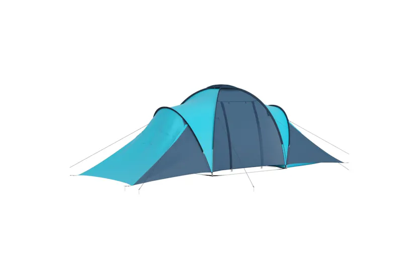 vidaXL 93183 Camping Tent 6 Persons Blue And Light Blue vidaXL 93183 Camping Tent 6 Persons Blue And Light Blue