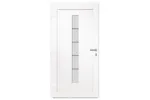 vidaXL 3056810 Front Door Aluminium And Pvc White 100x210cm vidaXL 3056810 Front Door Aluminium And Pvc White 100x210cm