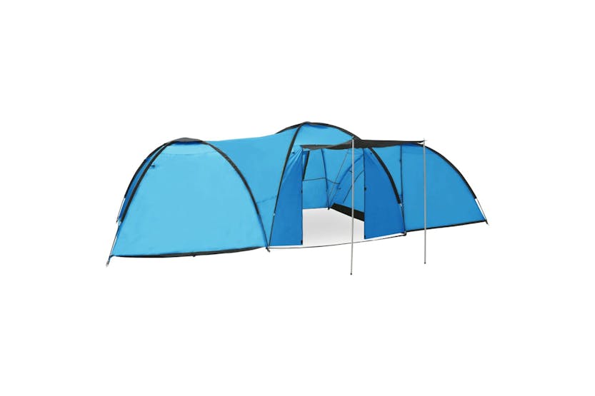 vidaXL 92230 Camping Igloo Tent 650x240x190cm 8 Person Blue vidaXL 92230 Camping Igloo Tent 650x240x190cm 8 Person Blue