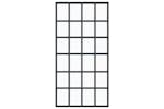 vidaXL 151022 Sliding Door Esg Glass And Aluminium 102x205cm Black vidaXL 151022 Sliding Door Esg Glass And Aluminium 102x205cm Black