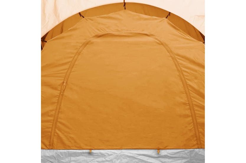vidaXL 93186 Camping Tent 6 Persons Grey And Orange vidaXL 93186 Camping Tent 6 Persons Grey And Orange