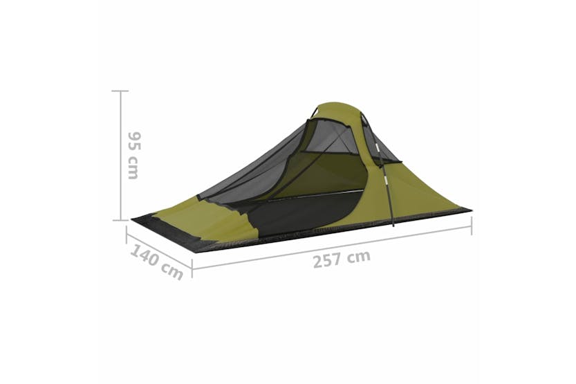 vidaXL 93073 Camping Tent 317x240x100cm Green vidaXL 93073 Camping Tent 317x240x100cm Green