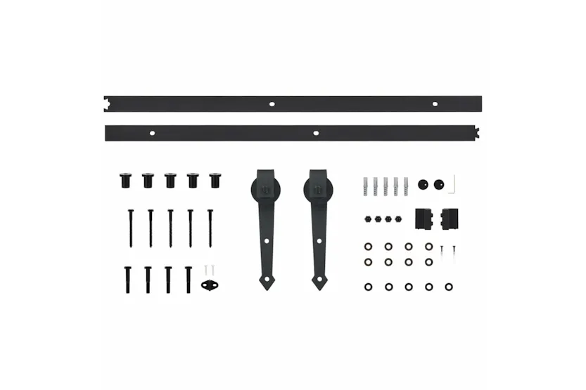 vidaXL 3057581 Sliding Door With Hardware Set 80x210cm Solid Pine Wood vidaXL 3057581 Sliding Door With Hardware Set 80x210cm Solid Pine Wood