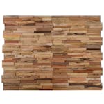 Vidaxl Wall Cladding Panels 10 Pcs 1.03 M² Recycled Teak Wood Vidaxl Wall Cladding Panels 10 Pcs 1.03 M² Recycled Teak Wood