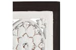 vidaXL 321653 Hand-carved Wall Panel Mdf 40x40x1.5cm Brown And White vidaXL 321653 Hand-carved Wall Panel Mdf 40x40x1.5cm Brown And White