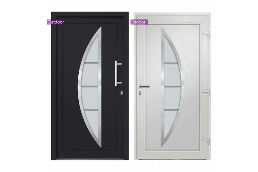 vidaXL 279218 Front Door Anthracite 98x190cm vidaXL 279218 Front Door Anthracite 98x190cm