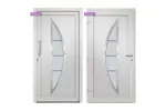 vidaXL 279199 Front Door White 88x200cm vidaXL 279199 Front Door White 88x200cm