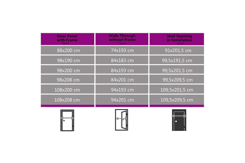 vidaXL 279195 Front Door Anthracite 98x200cm vidaXL 279195 Front Door Anthracite 98x200cm