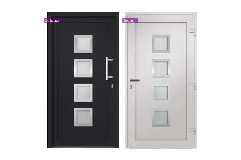 vidaXL 279197 Front Door Anthracite 108x200cm vidaXL 279197 Front Door Anthracite 108x200cm