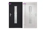 vidaXL 3187901 Front Door Anthracite 108x200cm Pvc vidaXL 3187901 Front Door Anthracite 108x200cm Pvc