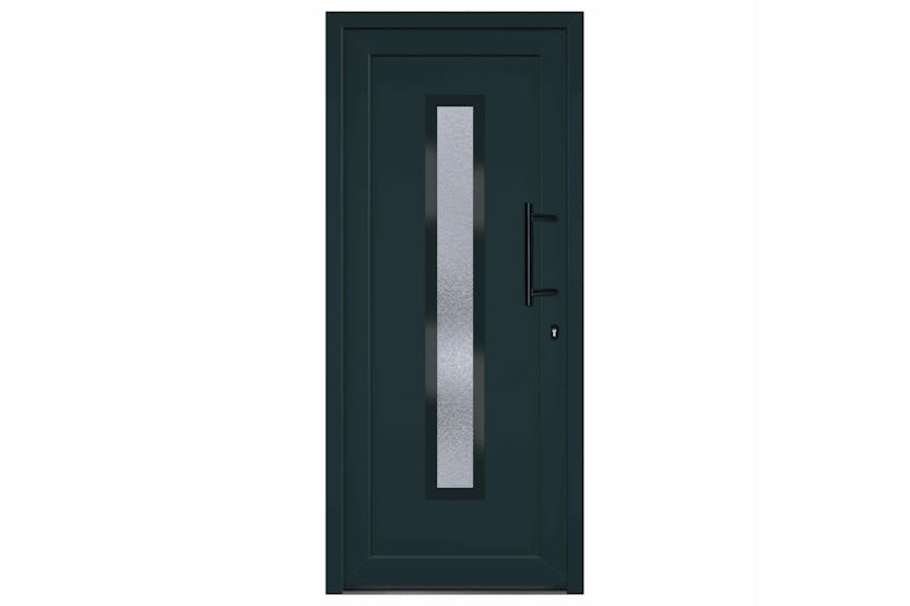 vidaXL 3157089 Front Door Anthracite 88x200cm Pvc vidaXL 3157089 Front Door Anthracite 88x200cm Pvc