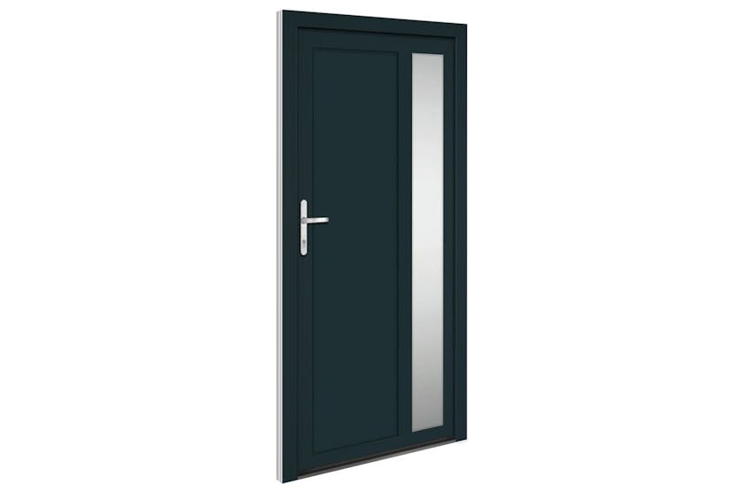 vidaXL 3157102 Front Door Anthracite 108x208cm Pvc vidaXL 3157102 Front Door Anthracite 108x208cm Pvc