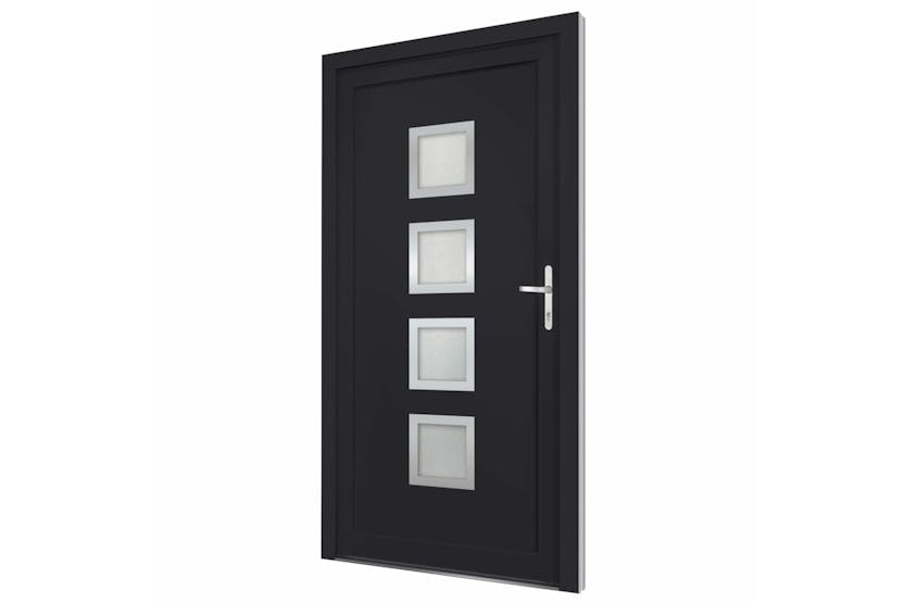 vidaXL 3187855 Front Door Anthracite 88x200cm Pvc vidaXL 3187855 Front Door Anthracite 88x200cm Pvc