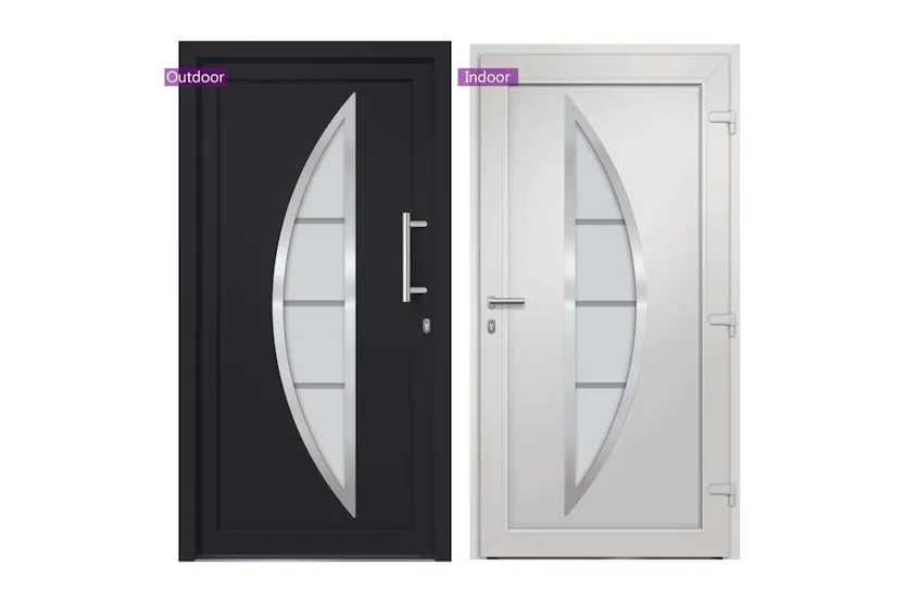 vidaXL 279220 Front Door Anthracite 98x208cm vidaXL 279220 Front Door Anthracite 98x208cm