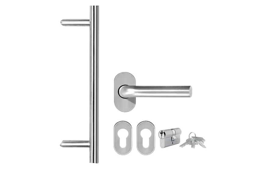 vidaXL 279179 Front Door White 108x200cm vidaXL 279179 Front Door White 108x200cm