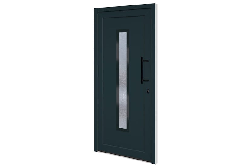 vidaXL 3157091 Front Door Anthracite 98x208cm Pvc vidaXL 3157091 Front Door Anthracite 98x208cm Pvc