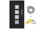vidaXL 279195 Front Door Anthracite 98x200cm vidaXL 279195 Front Door Anthracite 98x200cm