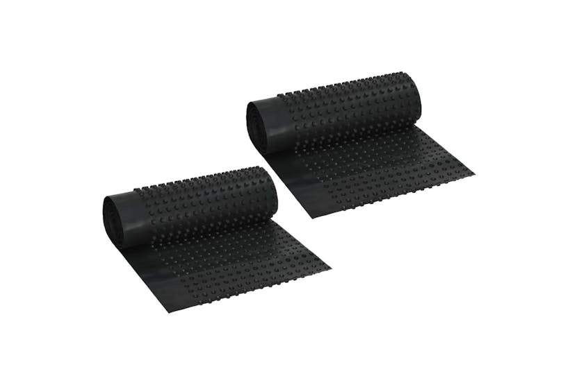 vidaXL 144947 Dimpled Drainage Sheets 2 Pcs Hdpe 400 G/m² 0.5x20 M vidaXL 144947 Dimpled Drainage Sheets 2 Pcs Hdpe 400 G/m² 0.5x20 M