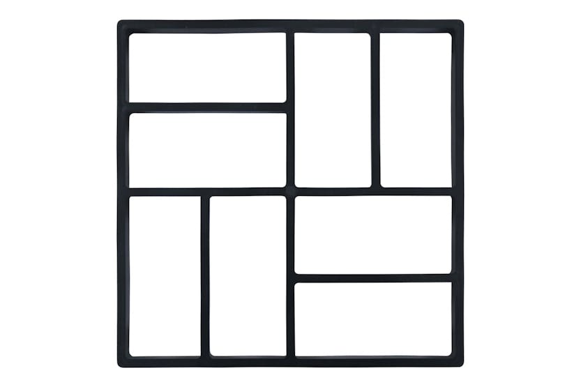 vidaXL 48610 Pavement Moulds 2 Pcs 40x40x4cm Plastic vidaXL 48610 Pavement Moulds 2 Pcs 40x40x4cm Plastic