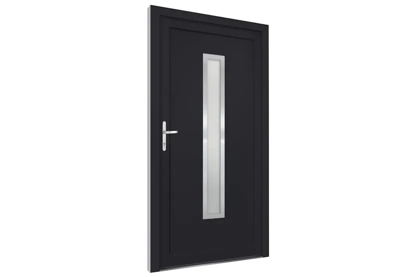vidaXL 3187901 Front Door Anthracite 108x200cm Pvc vidaXL 3187901 Front Door Anthracite 108x200cm Pvc