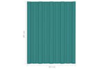 vidaXL 317188 Roof Panels 36 Pcs Galvanised Steel Green 60x45cm vidaXL 317188 Roof Panels 36 Pcs Galvanised Steel Green 60x45cm