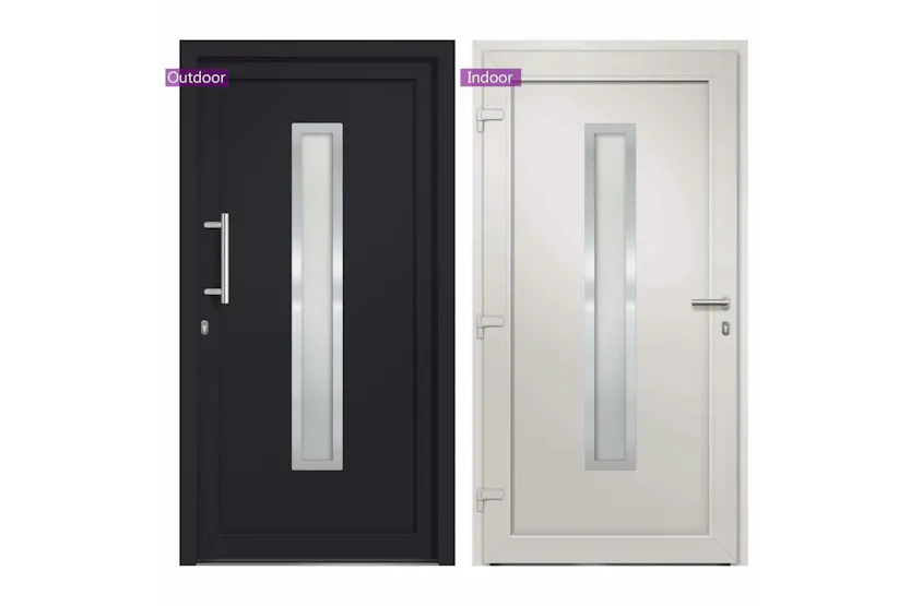vidaXL 279235 Front Door Anthracite 88x200cm vidaXL 279235 Front Door Anthracite 88x200cm