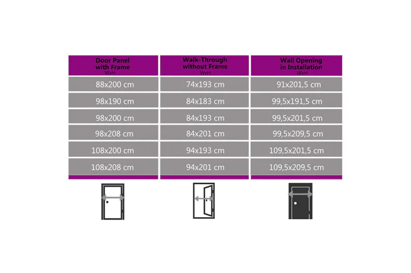 vidaXL 279235 Front Door Anthracite 88x200cm vidaXL 279235 Front Door Anthracite 88x200cm
