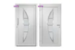 vidaXL 279204 Front Door White 108x208cm vidaXL 279204 Front Door White 108x208cm